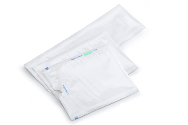 Protective pouches and sterile packaging